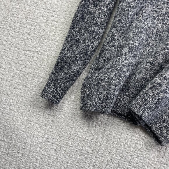 Tommy Hilfiger Womens Pull Over Sweater Chunky 3D Cable Knit Sz M Grey Cozy - Picture 12 of 14